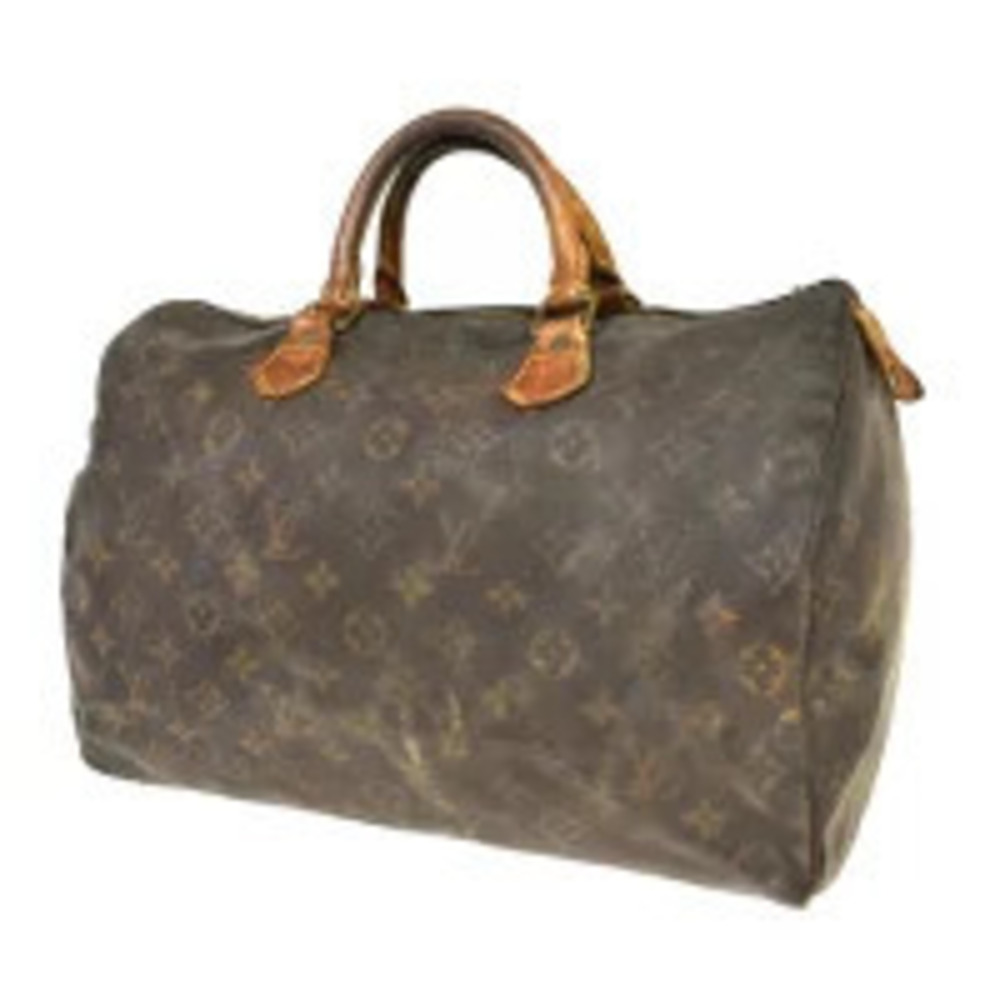 Louis Vuitton Speedy Handbag Boston Monogram Leather